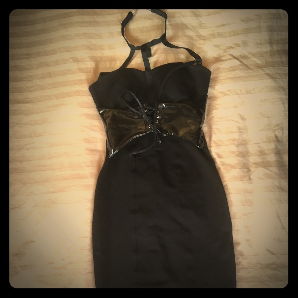 BlackMilk pinup corset dress size small